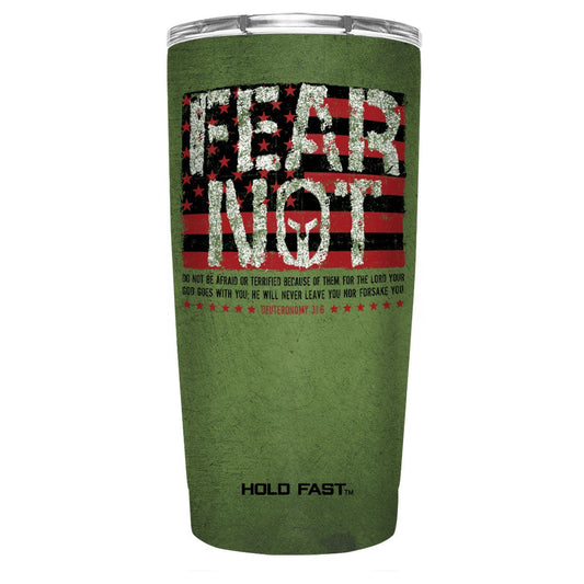 Kerusso Fear Not Flag 20 oz Stainless Steel Tumbler | Tumblers | 1