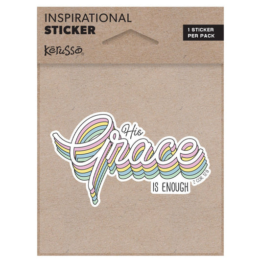 Kerusso His Grace Sticker | Stickers | 1