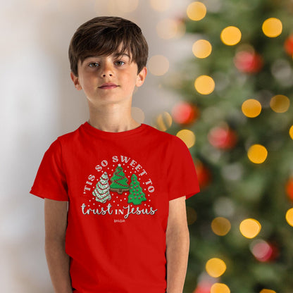 Kerusso Kids Christmas T-Shirt Tis So Sweet | Kids T-Shirts | 4