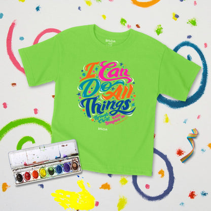 Kerusso Kids T-Shirt I Can Do All Things | Kids T-Shirts | 4