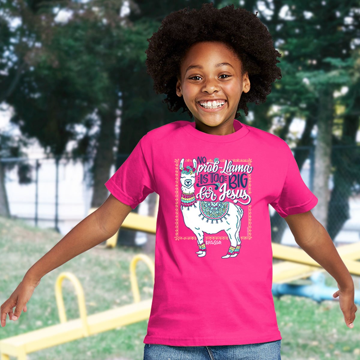 Kerusso Kids T-Shirt Llama | Kids T-Shirts | 1