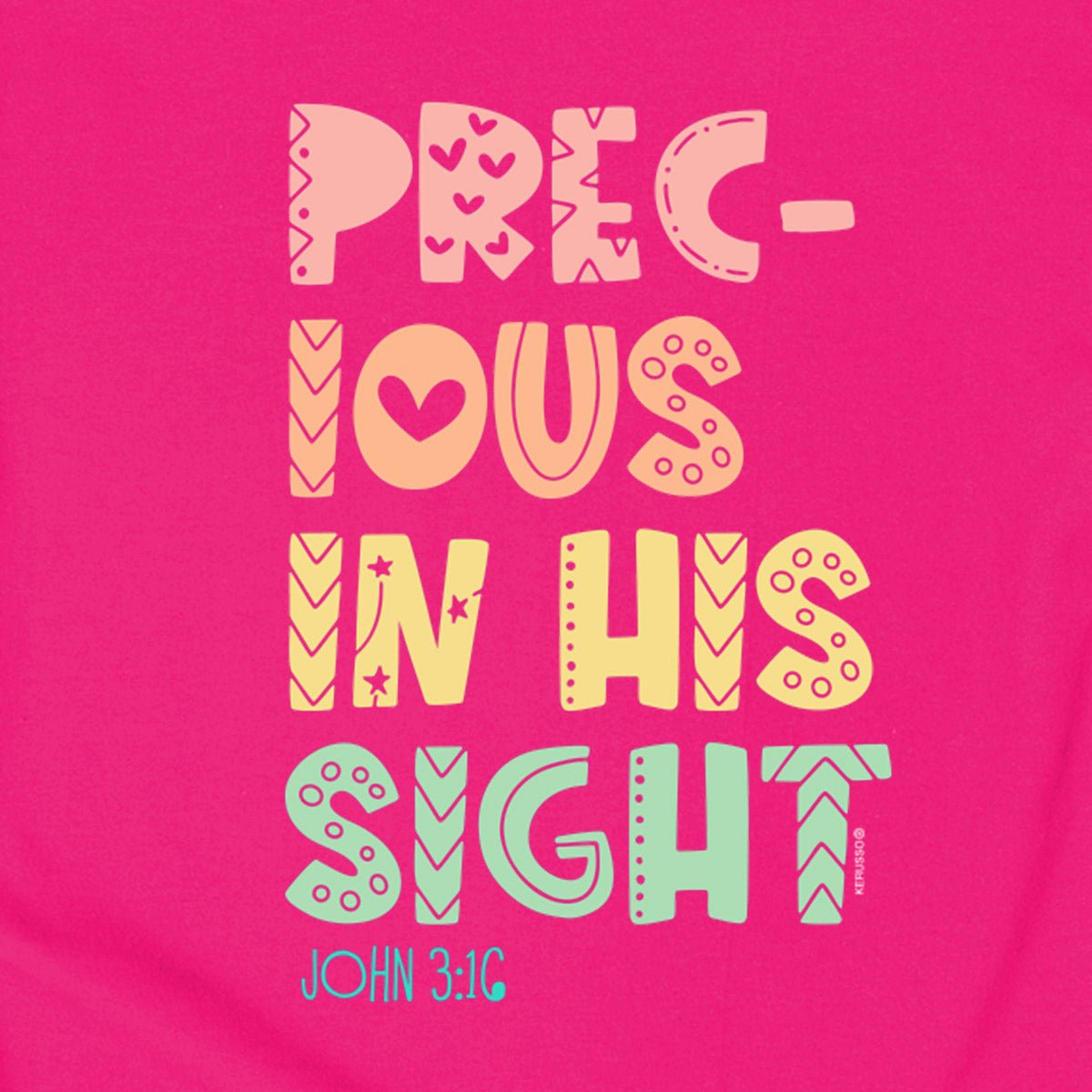 Kerusso Kids T-Shirt Precious In His Sight | Kids T-Shirts | 3