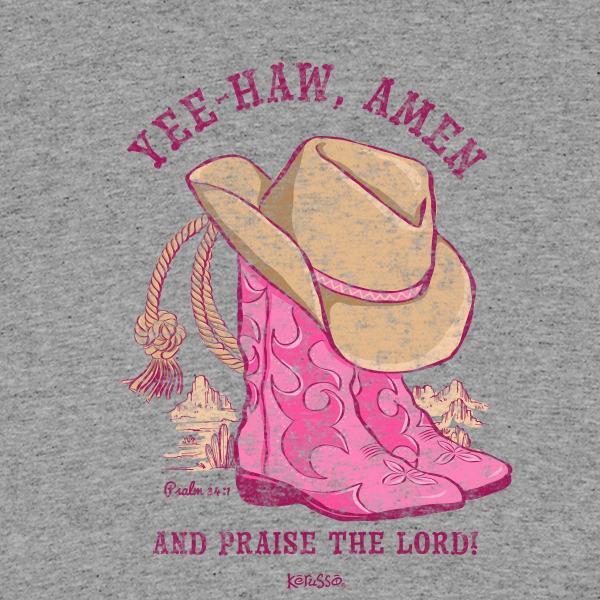 Kerusso Kids T-Shirt Yee Haw | Kids T-Shirts | 3