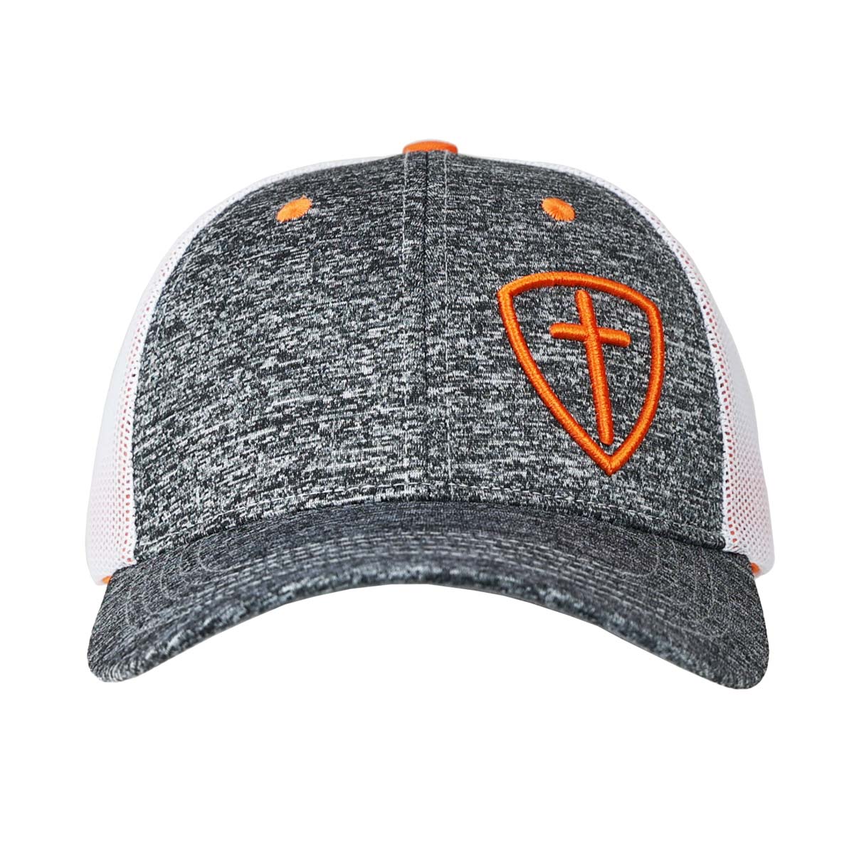 Kerusso Mens Cap Gray Cross Shield | Men's Caps | 5