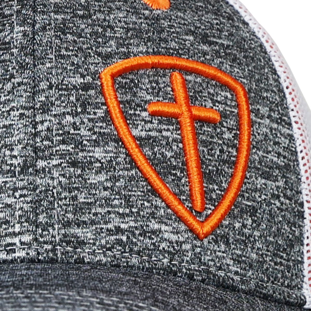 Kerusso Mens Cap Gray Cross Shield | Men's Caps | 4