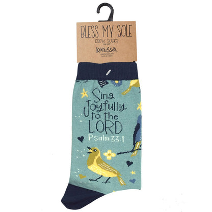 Kerusso Socks Song Birds | Women’s Socks | 3