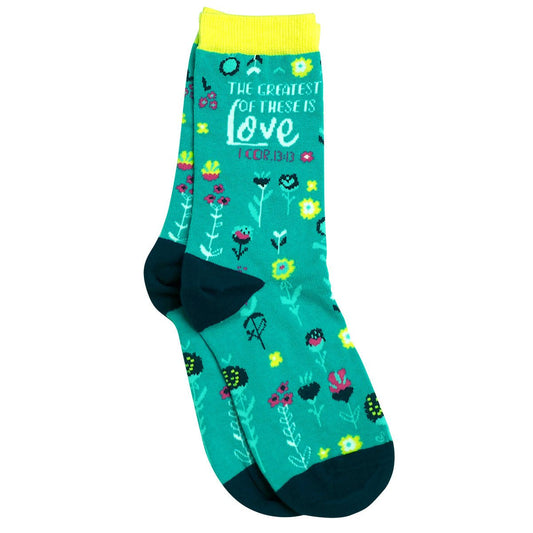 Kerusso Socks The Greatest Of These | Women’s Socks | 1