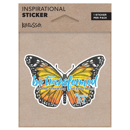 Kerusso Transformed Butterfly Sticker | Stickers | 1