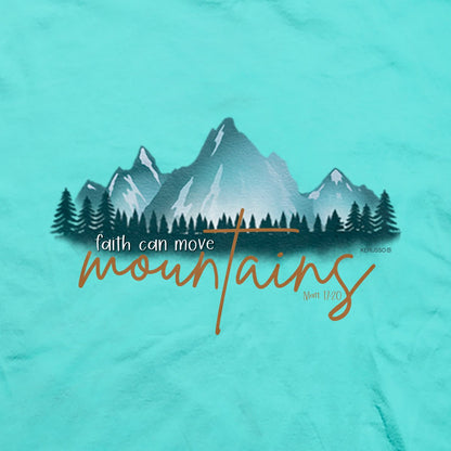 Kerusso Womens T-Shirt Airbrushed Mountains | Women's T-Shirts | 3