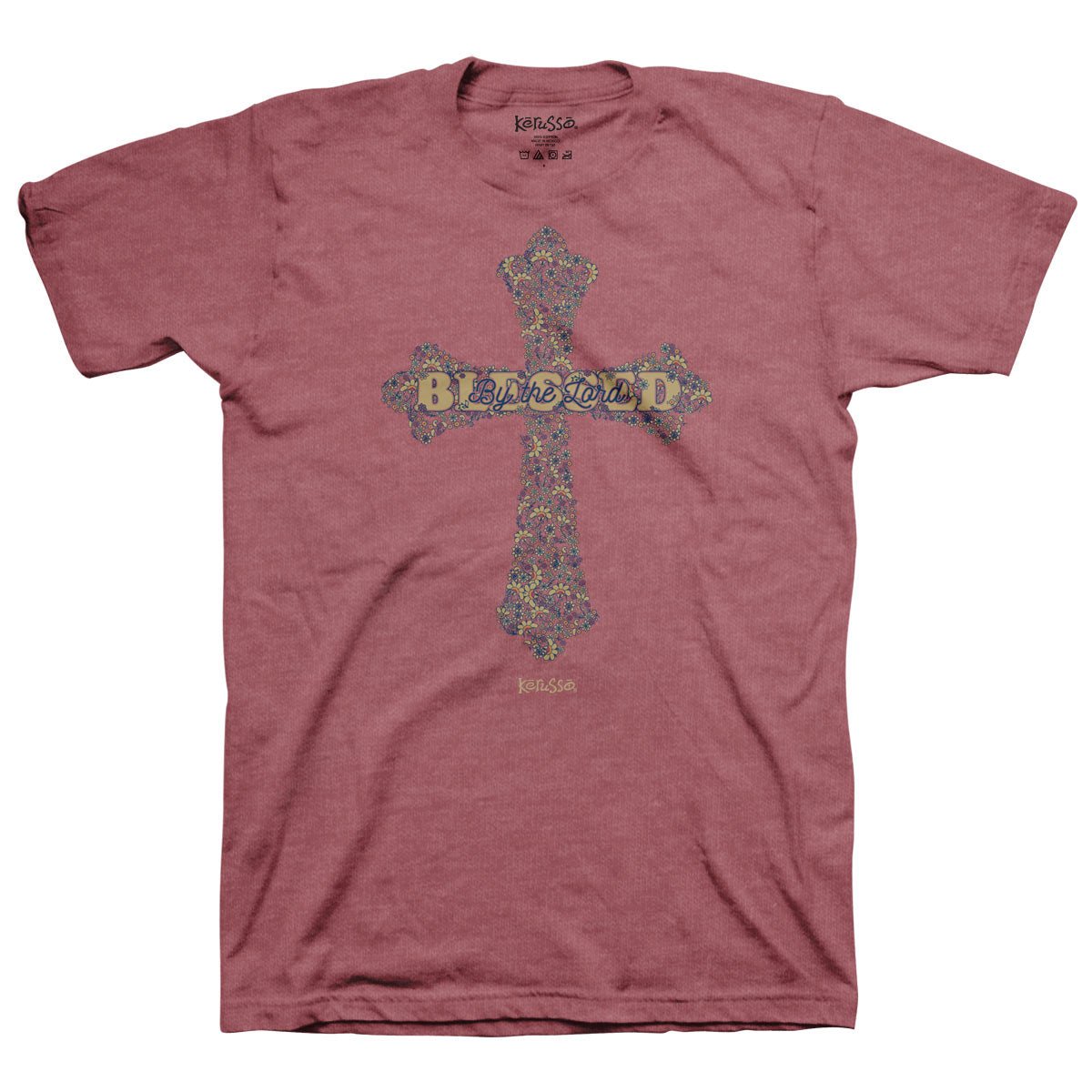 Kerusso Womens T-Shirt Blessed Cross | Women's T-Shirts | 2