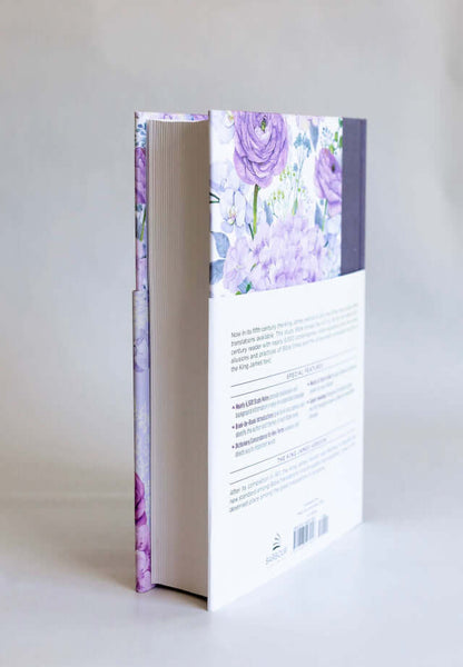 KJV Study Bible, Large Print [Hummingbird Lilacs] | 2FruitBearers