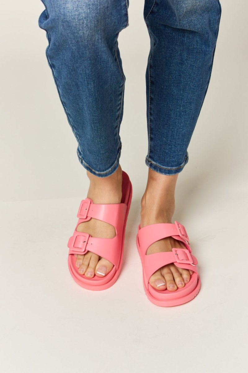 Legend Double Buckle Open Toe Sandals | Sandals | 1