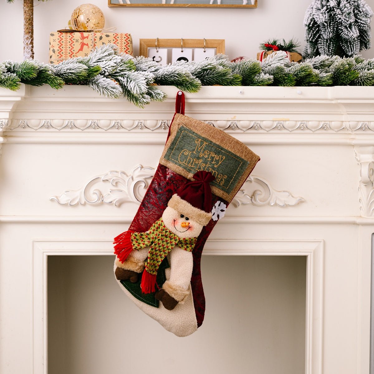 MERRY CHRISTMAS Stocking Hanging Widget | Stockings | 3