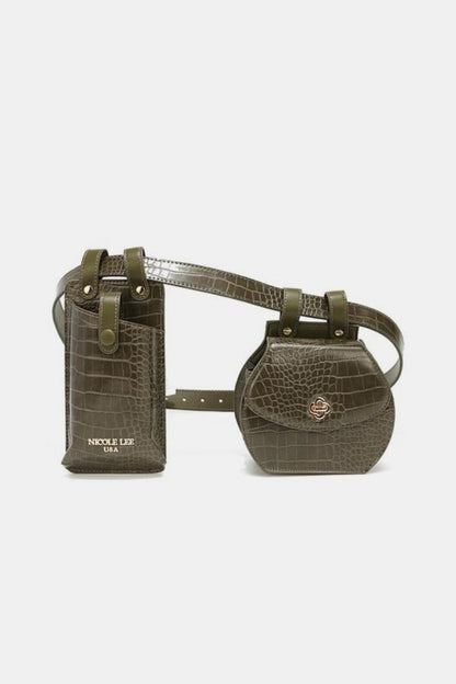 Nicole Lee USA 2 Piece Texture Belt Bag | Belt Bags | 11