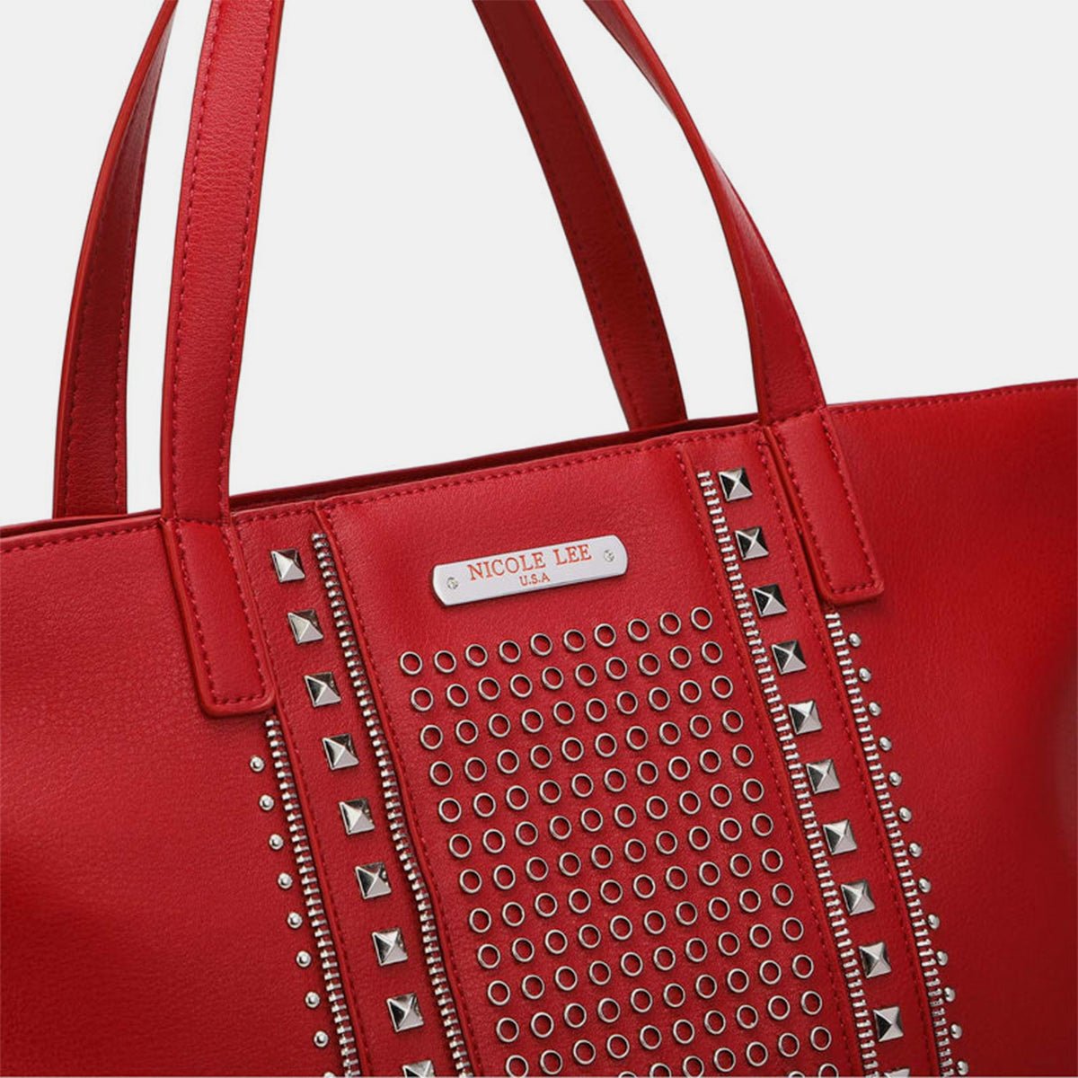 Nicole Lee USA Studded Large Tote Bag | Totes | 11