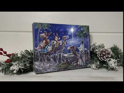 The Magi 8x6 Lighted Tabletop Canvas