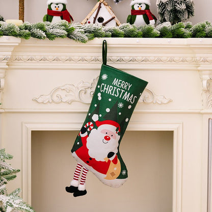 Printed Christmas Stocking Hanging Widget | Stockings | 1