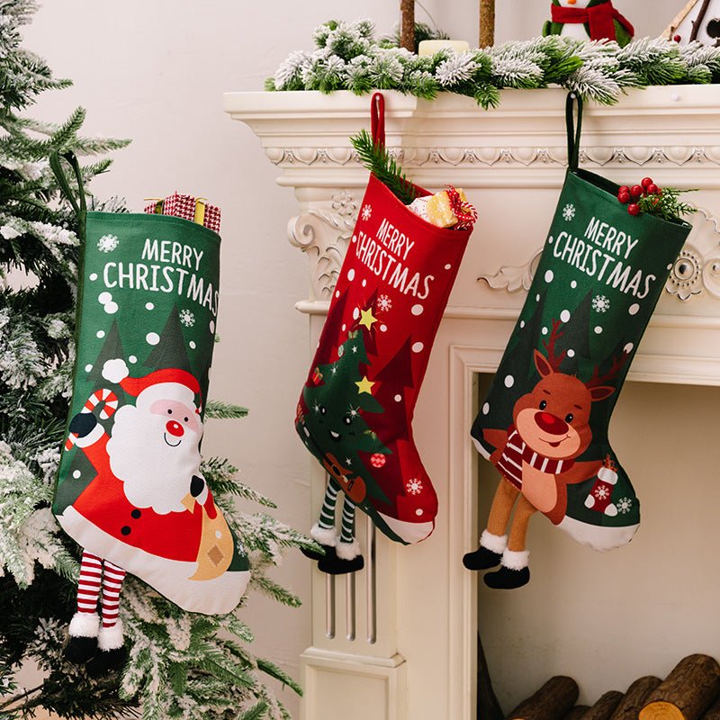 Printed Christmas Stocking Hanging Widget | Stockings | 6