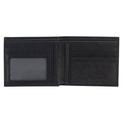 Silver Cross Black Genuine Leather Wallet | 2FruitBearers