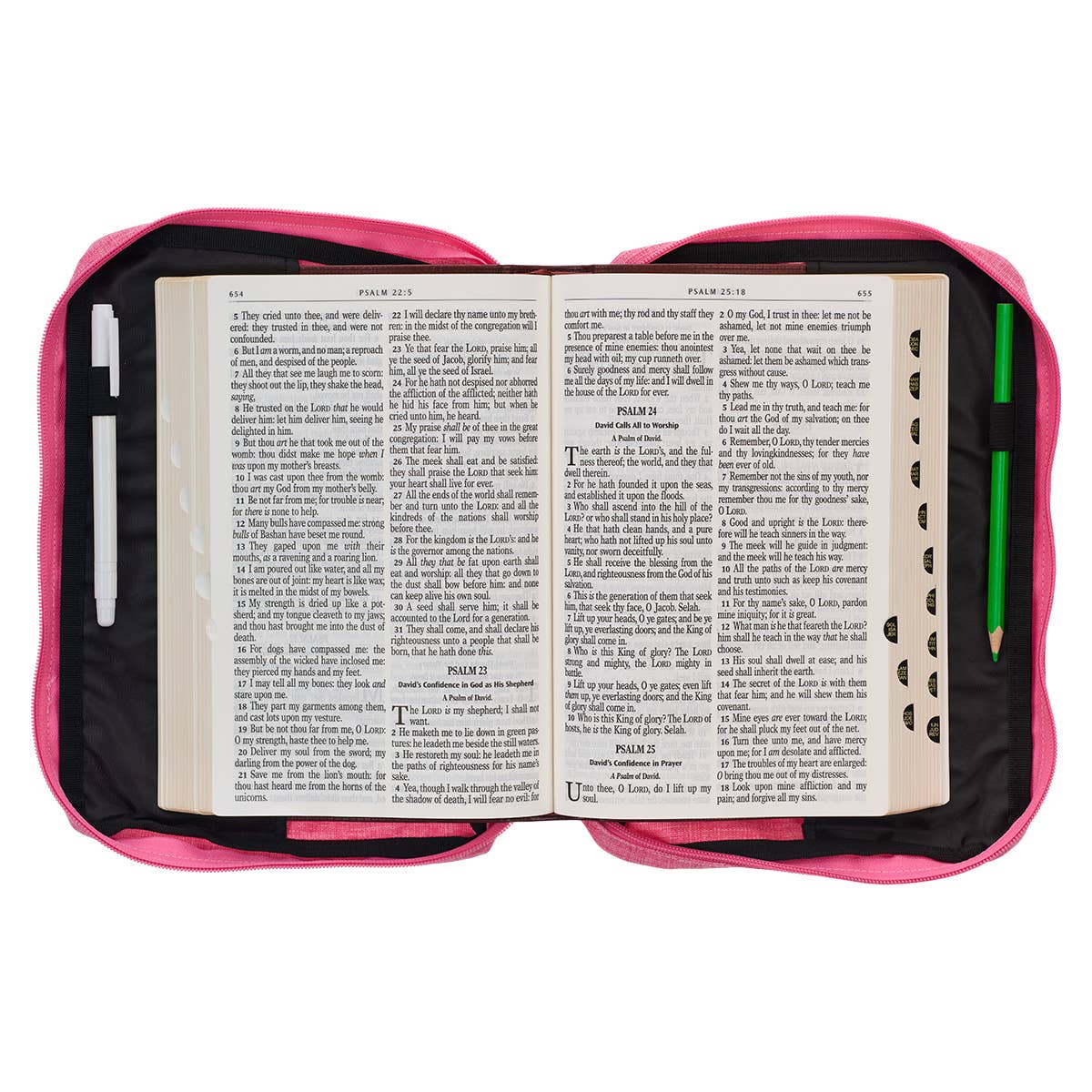 Strength & Dignity Pink Value Bible Cover | 2FruitBearers