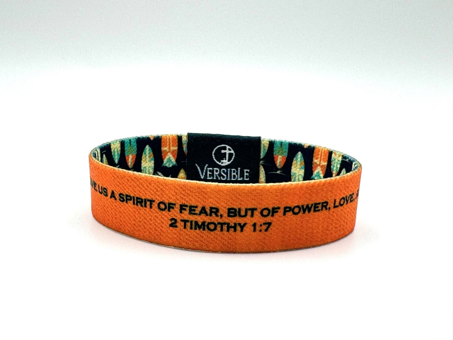 Surf Side - 2 Timothy 1:7 Wristband | 2FruitBearers