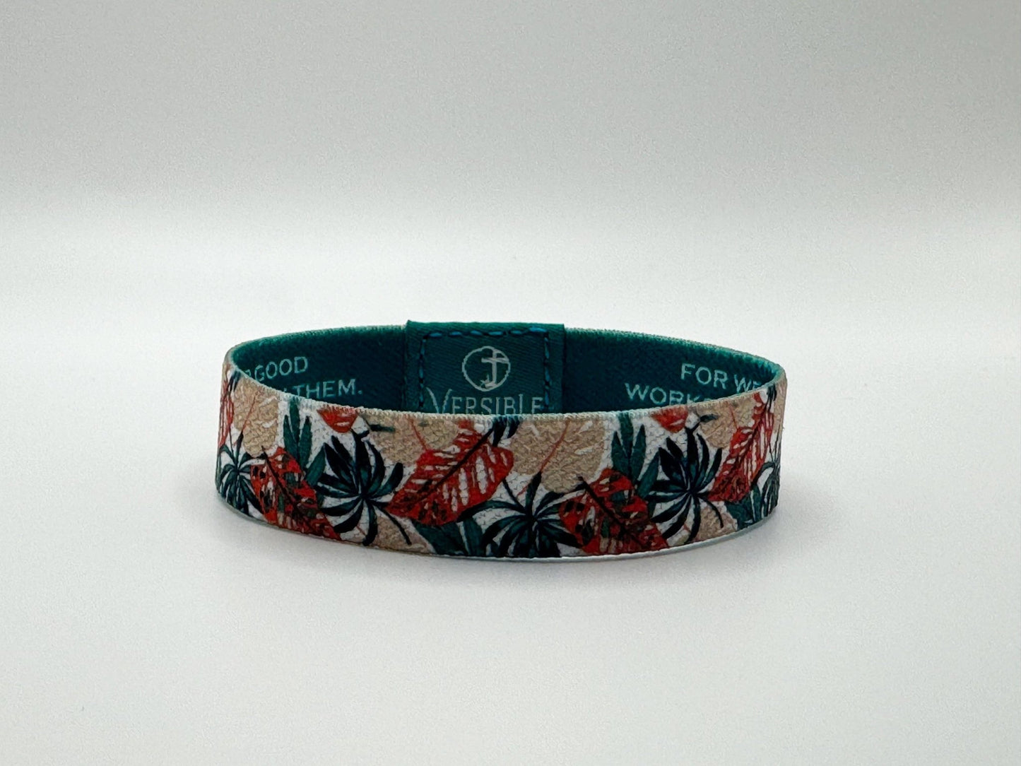 Tropical Palms - Ephesians 2:10 Wristband | 2FruitBearers