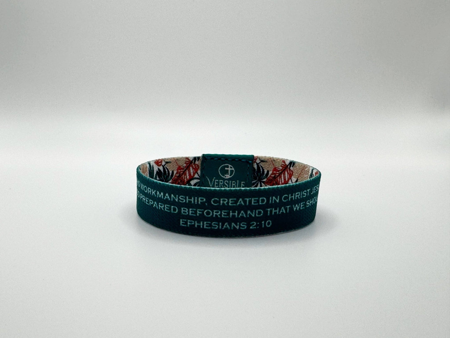 Tropical Palms - Ephesians 2:10 Wristband | 2FruitBearers