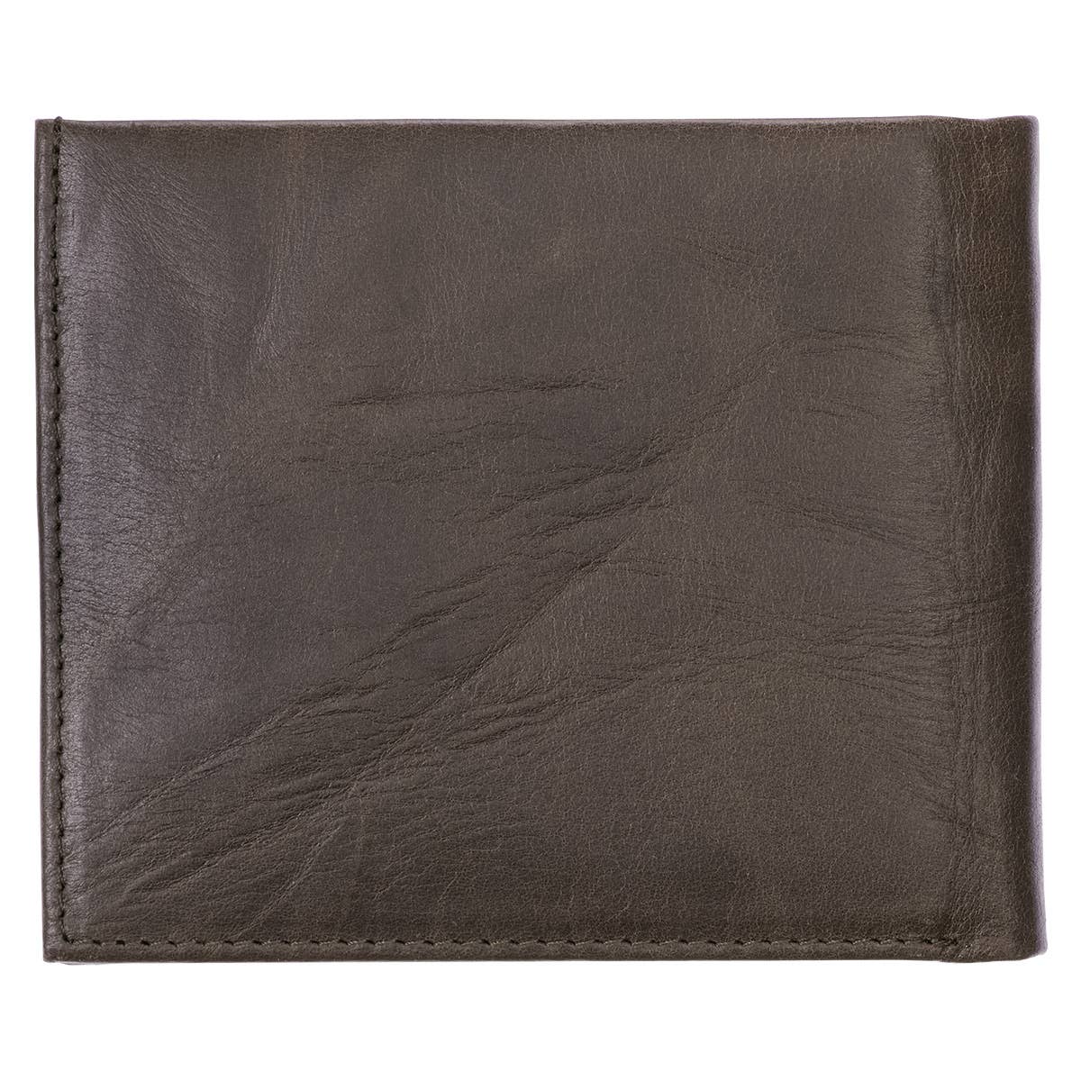 With God All Things Are Possible Brown Genuine Leather Wallet - Matthew 19:26 | 2FruitBearers