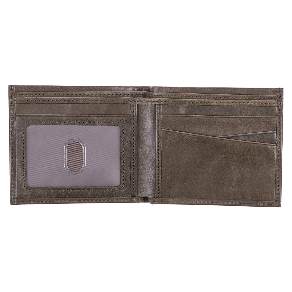 With God All Things Are Possible Brown Genuine Leather Wallet - Matthew 19:26 | 2FruitBearers