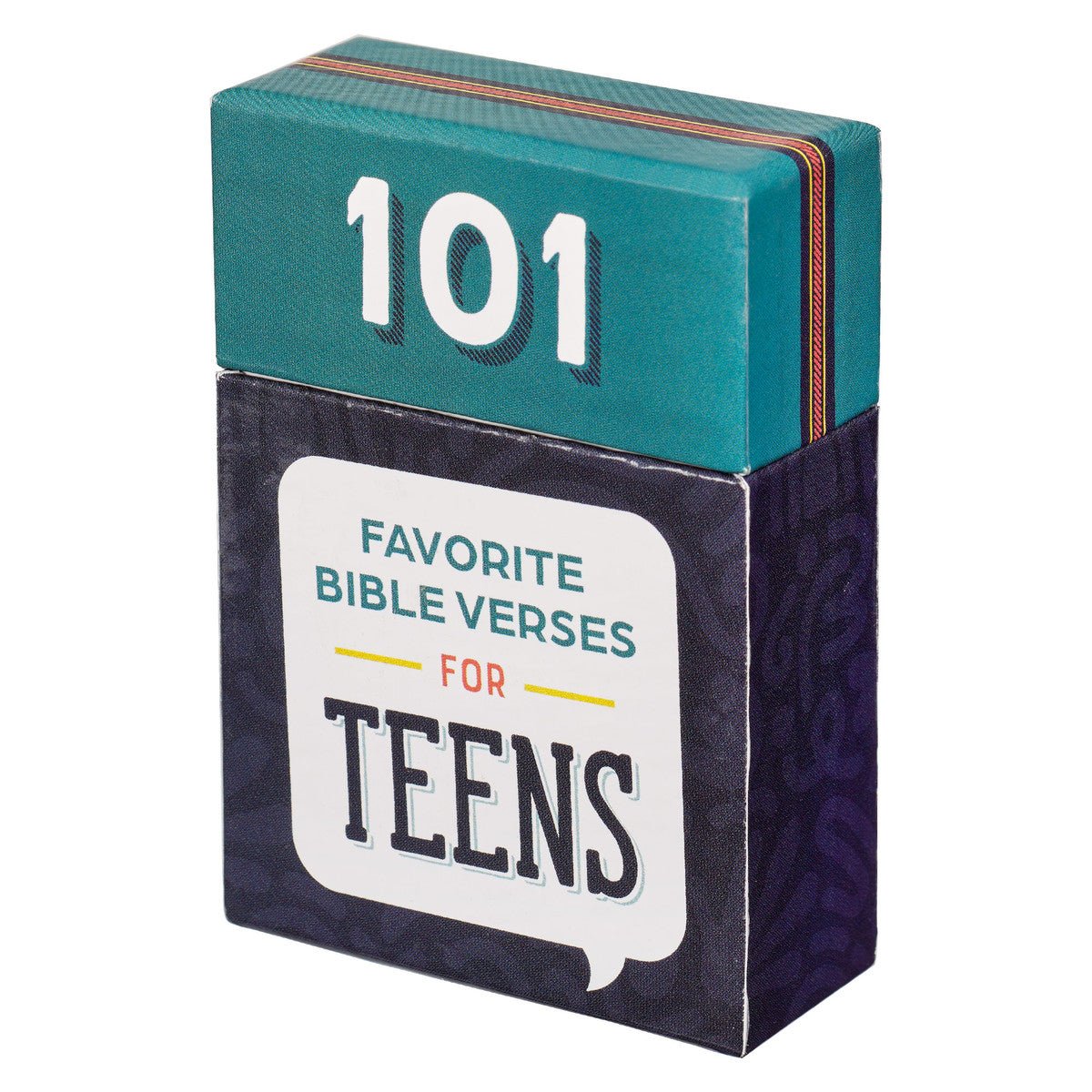 101 Favorite Bible Verses for Teens Teal and Blue Box of Blessings | 2FruitBearers