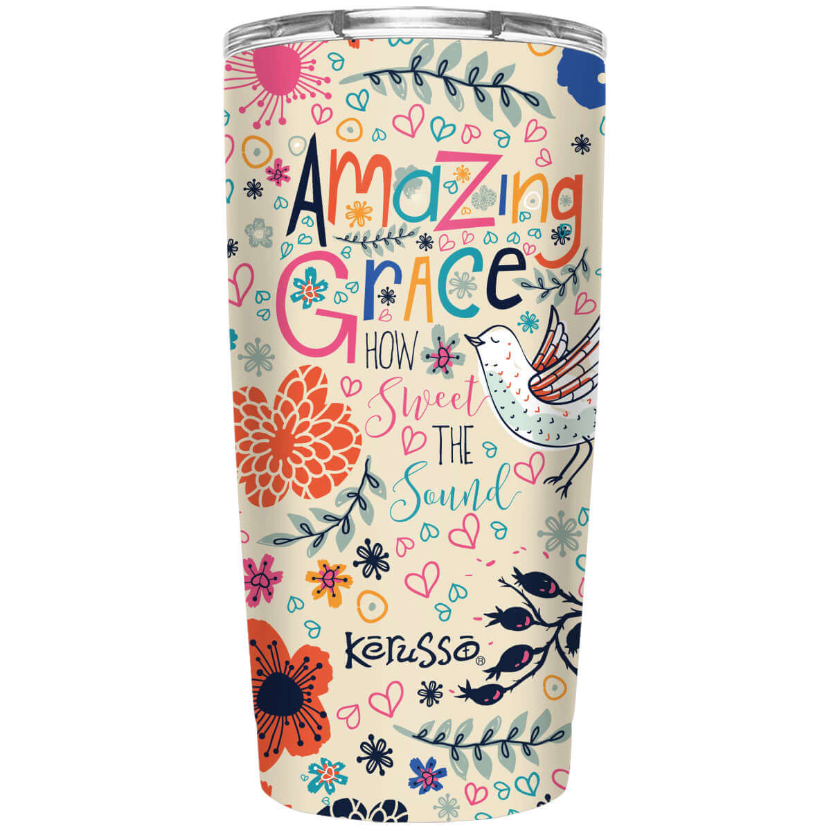 Amazing Grace 20 oz Dual Wall Stainless Steel Tumbler | 2FruitBearers
