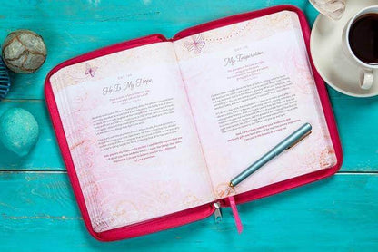 Be Still and Know Ziparound Faux Leather Devotional | 2FruitBearers