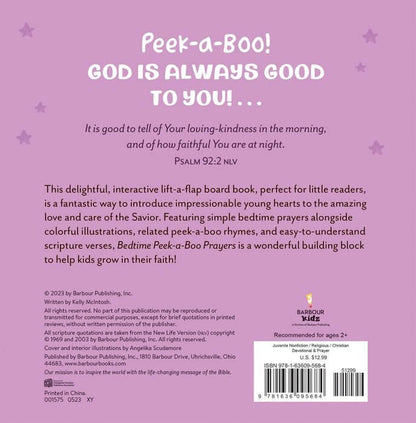 Bedtime Peek-A-Boo Prayers Book | 2FruitBearers