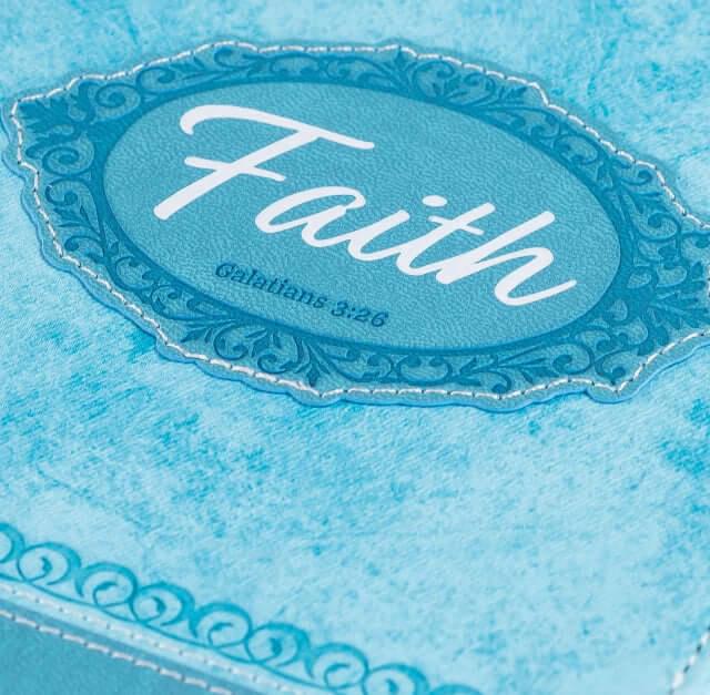 Bible Journal - Blue Faith, Galatians 3:26 | 2FruitBearers