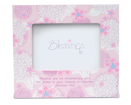 Blessings Pink Wooden Photo Frame | 2FruitBearers