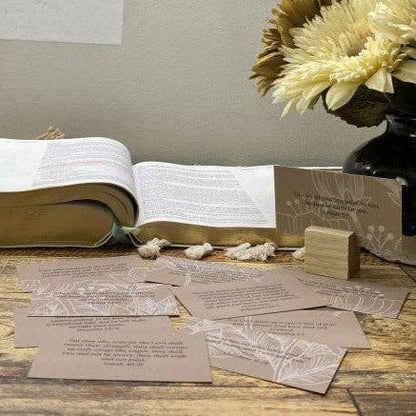 Calming Prayers Pocket-Sized Scripture Cards | 2FruitBearers