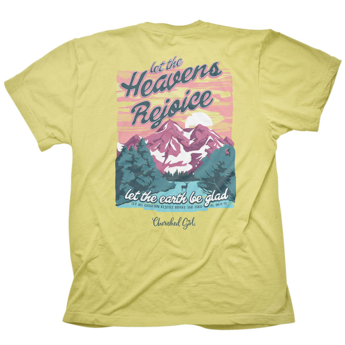 Cherished Girl Womens T-Shirt Heavens Rejoice | 2FruitBearers