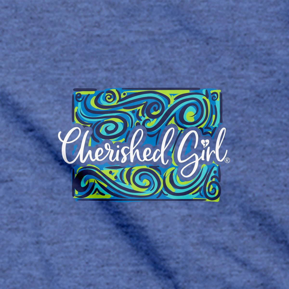 Cherished Girl Womens T-Shirt It Is Well Cross | 2FruitBearers
