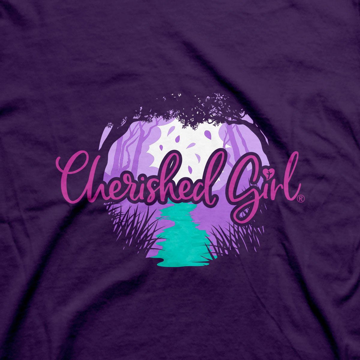 Cherished Girl Womens T-Shirt Let Creation Rejoice | 2FruitBearers