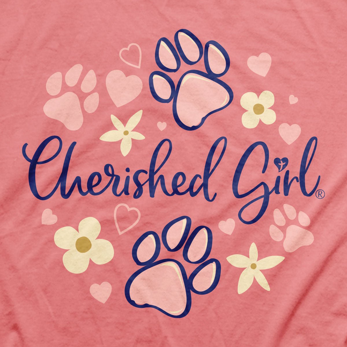 Cherished Girl Womens T-Shirt My Dog | 2FruitBearers