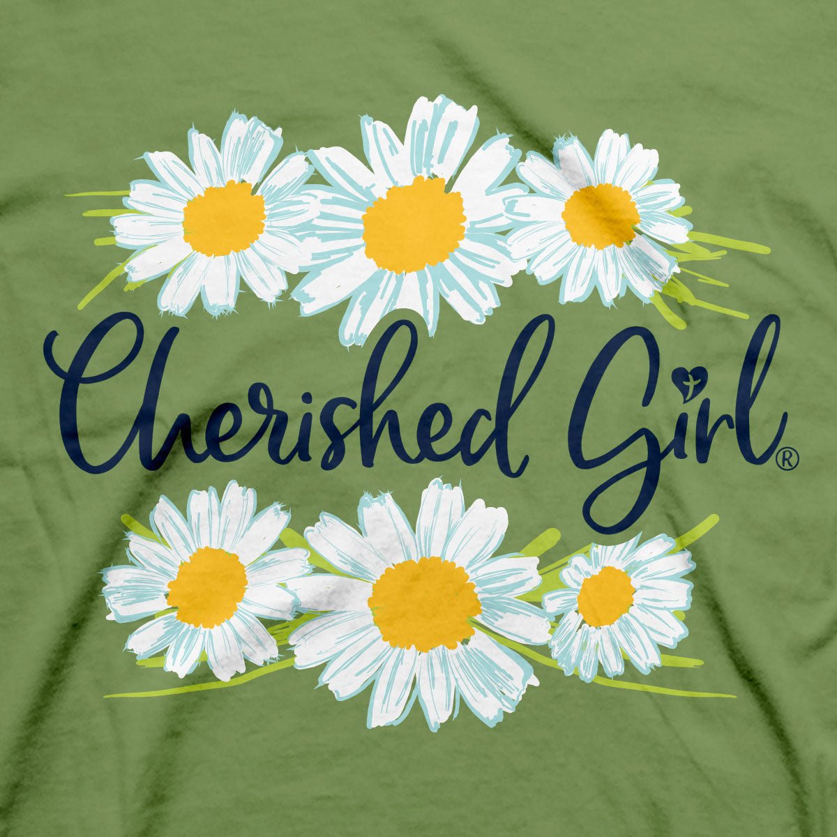 Cherished Girl Womens T-Shirt Too Many Blessings | 2FruitBearers