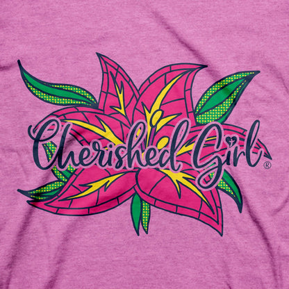 Cherished Girl Womens T-Shirt Wonderfully Made Lilies | 2FruitBearers