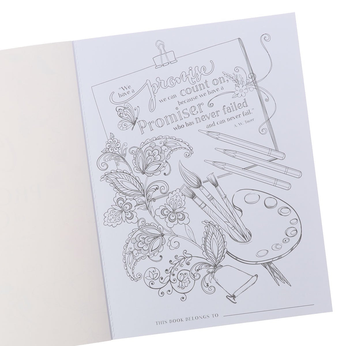 Color the Promises of God Coloring Book | 2FruitBearers