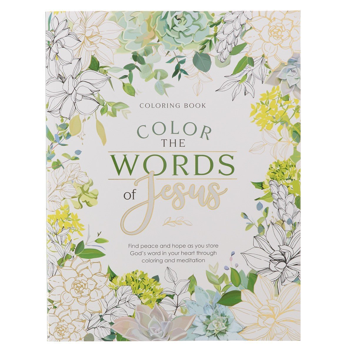 Color the Words of Jesus Coloring Book | 2FruitBearers