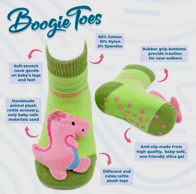 Doggie Boogie Toes Rattle Socks | 2FruitBearers