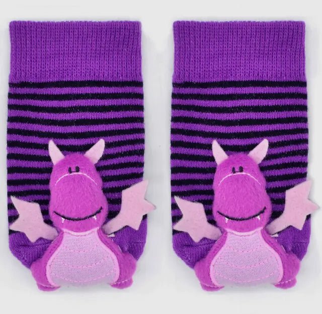 Dragon Boogie Toes Rattle Socks | 2FruitBearers
