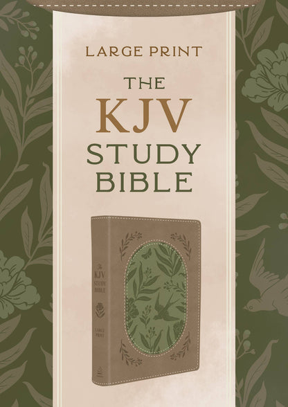 The KJV Study Bible, Large Print [Olive Branches]