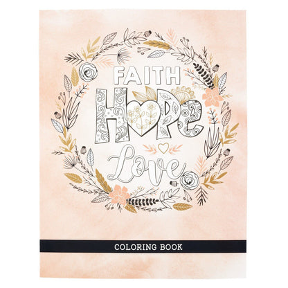 Faith Hope Love Coloring Book | 2FruitBearers