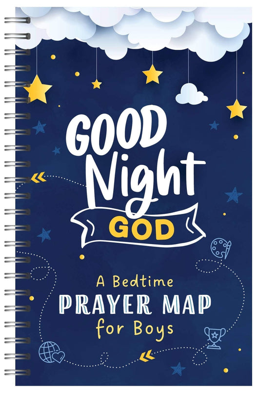 Good Night, God: A Bedtime Prayer Map for Boys | 2FruitBearers