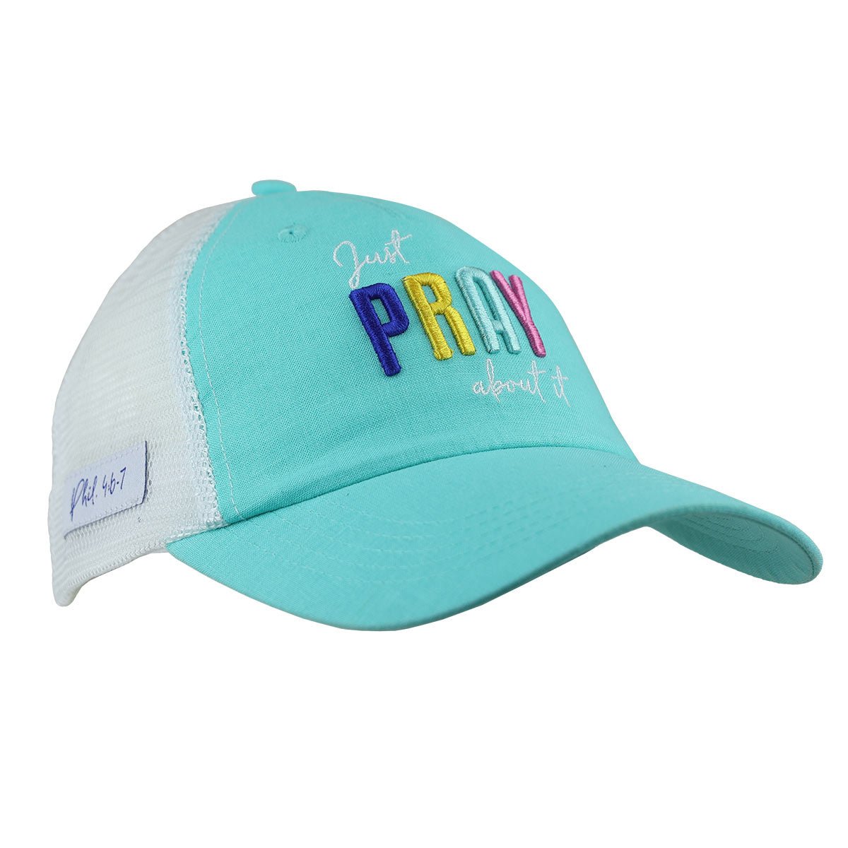 grace & truth Womens Cap Just Pray About It | 2FruitBearers